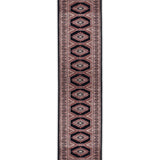 Shabestan – Hand Knotted Wool Rug in Navy Blue/Mushroom Brown