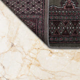 Sabzrang – Hand Knotted Wool Rug in Sage Green/Mushroom Brown