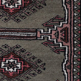 Sabzrang – Hand Knotted Wool Rug in Sage Green/Mushroom Brown