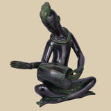 Tribal Musician – Sculpture in Brass