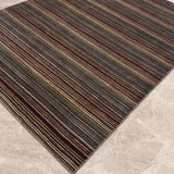 Leheran – Hand Knotted Wool Rug in Maroon/Cream