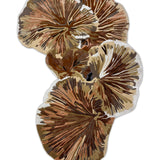 Petalform – Hand Tufted Wool Rug in Brown/Peach