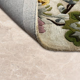Silvara – Hand Tufted Wool Rug in Silver Grey