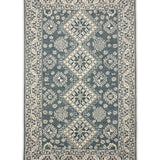 Misty Mehr – Hand Tufted Wool Rug in Bluish Grey/Ivory