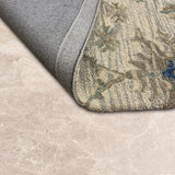 Whispering Vine – Hand Tufted Wool Rug in Beige/Mushroom