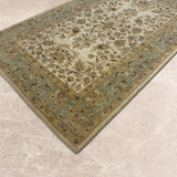 Sage Parizad – Hand Tufted Wool Rug in Cream/Sage Green