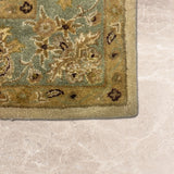 Sage Parizad – Hand Tufted Wool Rug in Cream/Sage Green