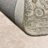 Faded Dastan – Hand Tufted Wool Rug in Beige/Grey