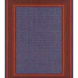 Lithchi – Hand Knotted Wool Rug in Turquoise Blue/Brown
