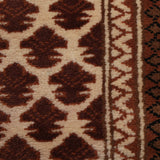 Kohvar – Hand Knotted Wool Rug in Brown/Cream