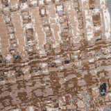 Winter Metropolis – Hand Knotted Wool Rug in Grey/Brown