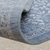 Porcelain Dastan – Hand Knotted Wool Rug in Porcelain Blue/Grey