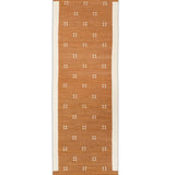 Sunseed – Hand Woven Cotton Rug in Mustard Yellow/White