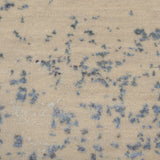 Quiet Horizon – Hand Knotted Wool Rug in Greyish Blue/Beige