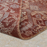 Terracotta Tessera – Hand Knotted Wool Rug in Rust/Ivory