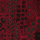 Night Garden – Hand Knotted Wool Rug in Maroon/Dark Green