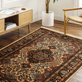Kashvani - Hand Knotted Wool Rug In Mustard/Cream