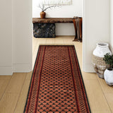 Kashan - Hand Knotted Wool Rug In Navy Blue/Brown