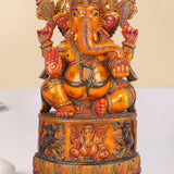 'Vinayaka' - Lord Ganesha - Sculpture in Marble Dust