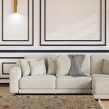 Yasmin - Hand Knotted Wool Rug In Grey