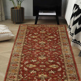 Roshanara - Hand Tufted Wool Rug In Rust/Sage Green