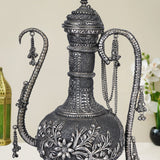 Surahi - Vase in White Metal