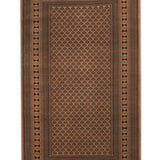 Tamkin - Hand Knotted Wool Rug In Beige/ Black