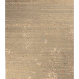Naya-Daur - Hand Knotted Wool Rug In Light Grey/Off White