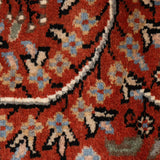 Viraat - Hand Knotted Wool Rug In Rust/Ivory
