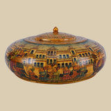The King's Procession - Decorative Box in Camel Bone