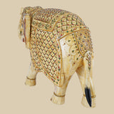 Gajraj' - The Elephant - Sculpture in Camel Bone