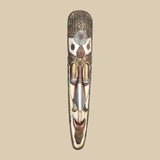 Golden Lama Mask - Mask in Wood
