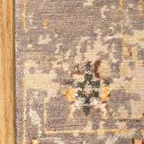 Pralay - Hand Knotted Wool Rug In Grey/Slate Grey