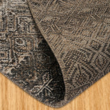 Rekha - Hand Knotted Wool Rug In Grey/White