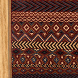 Tarkash - Hand Knotted Wool Rug In Maroon