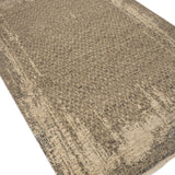 Sankalp - Hand Knotted Wool Rug In Grey/Cream