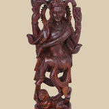 Dancing Shiva - Sculpture in Wood