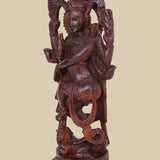 Dancing Shiva - Sculpture in Wood