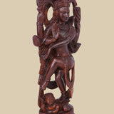 Dancing Shiva - Sculpture in Wood