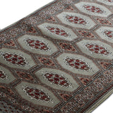 Masir-e Kamal - Hand Knotted Wool Rug In Olive Green/Maroon