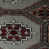 Masir-e Kamal - Hand Knotted Wool Rug In Olive Green/Maroon