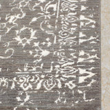 Avarin - Hand Knotted Wool Rug in Grey/White