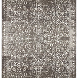 Avarin - Hand Knotted Wool Rug in Grey/White