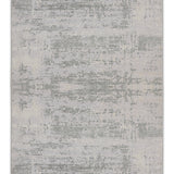 Zaruna - Hand Knotted Wool Rug in Light Grey/ Slate Grey