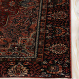 Tayoorah - Hand Knotted Wool Rug In Mustard/Navy Blue