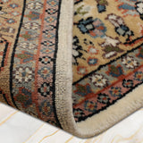 Tazvi - Hand Knotted Wool Rug In  Beige/Brown