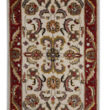 Zarina - Hand Tufted Wool Rug In Cream/Red