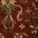 Roshanara - Hand Tufted Wool Rug In Rust/Sage Green