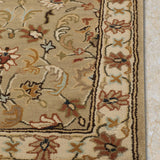 Farahan - Hand Tufted Wool Rug In  Beige/Mushroom
