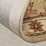 Farahan - Hand Tufted Wool Rug In  Beige/Mushroom